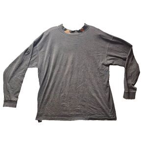 Adidas Shirt Adult Large Black Mock Neck Embroidered Logo Streetwear Active Mens